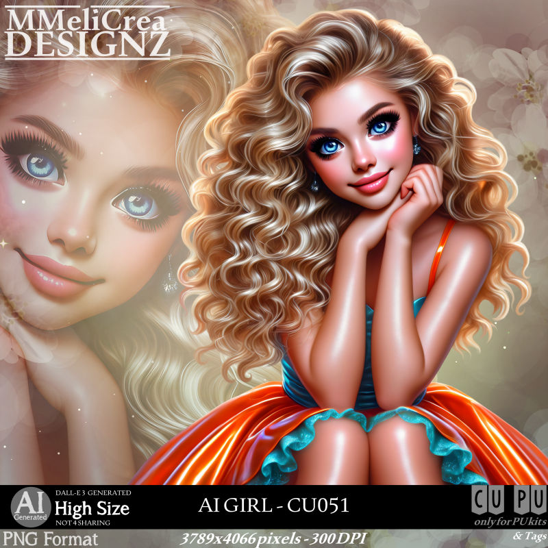 (image for) AI - GIRL CU051 (CU4PU/PNG)